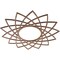Ekena Millwork Eleanor Wood Fretwork Pierced Ceiling Medallion, Walnut, 20"OD x 7 3/4"ID x 3/8"T CMWP20X20X0375EAWA - alternate 2